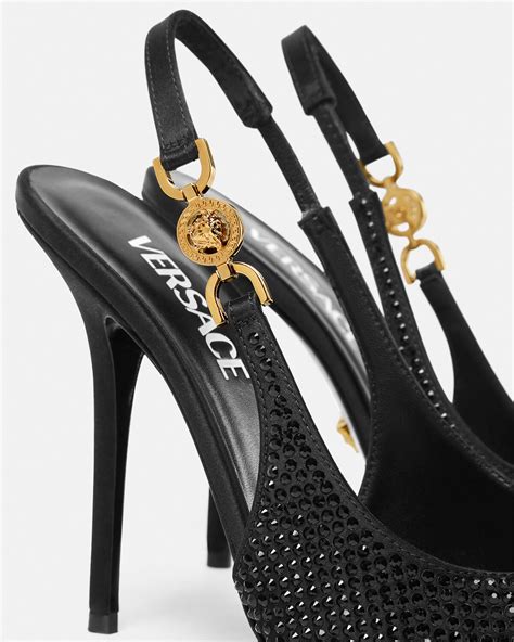 versace la medusa|Versace la medusa slingback pumps.